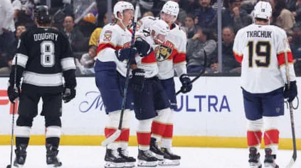 Brad Marchand Leaves Panthers Game After Apparent Lower-Body Injury