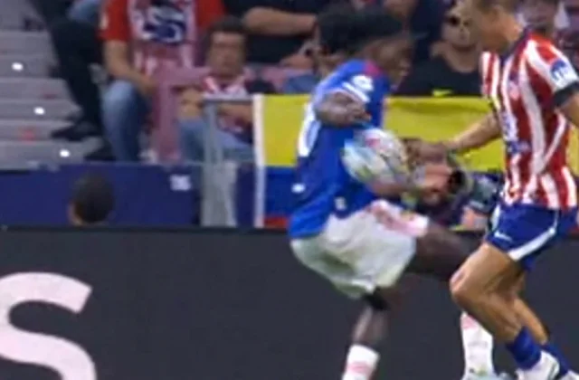 Atlético Left Fuming as VAR Disallows Cardoso Goal Against United