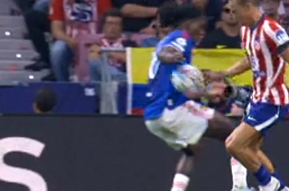 Atlético Left Fuming as VAR Disallows Cardoso Goal Against United
