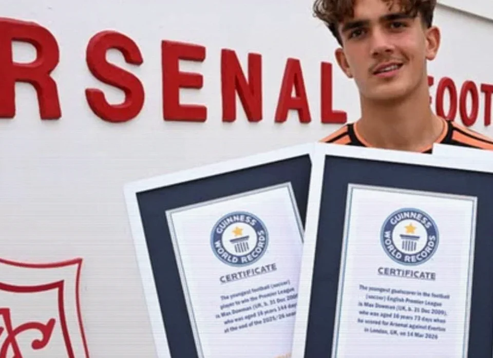 Max Dowman Earns Three Guinness World Records at Arsenal