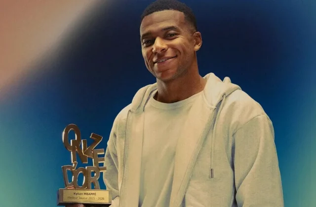 Kylian Mbappé Wins 2026 Onze d’Or After Standout Real Madrid Season
