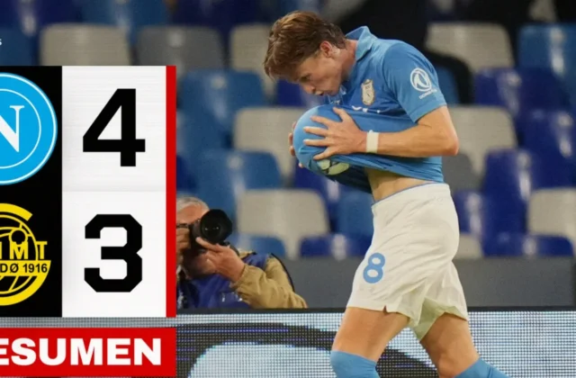 McTominay Double Sparks Napoli’s 4-3 Champions League Win Over Bodø/Glimt