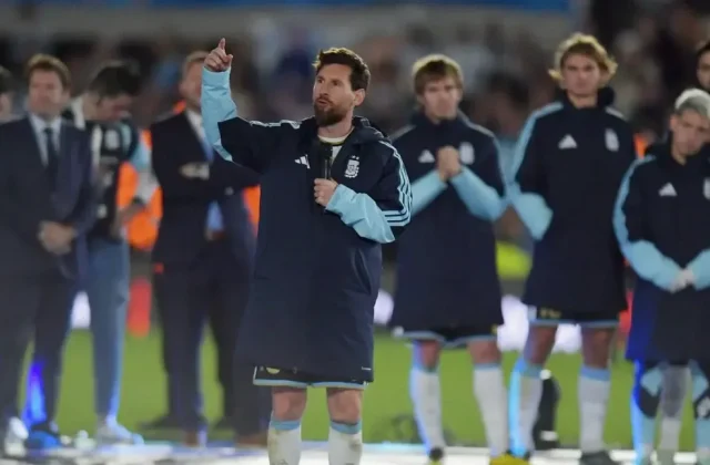 Messi Overcome in Emotional Argentina Home Farewell Against Venezuela