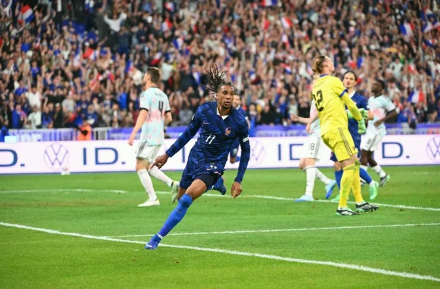 Olise Stars with Two Goals and Assist as France Thrash Belgium 4-1