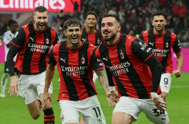 Milan Hold Off Atalanta Fightback to Win Thriller at San Siro