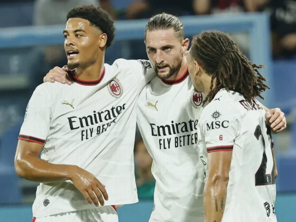 Odenthal Cancels Out Rabiot as Milan Draw at Sassuolo