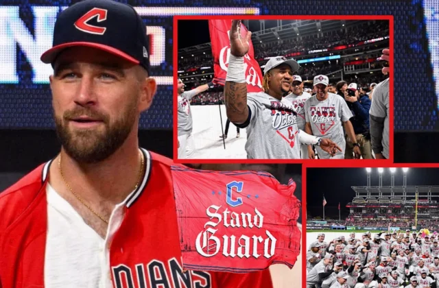 Kelce Celebrates Guardians’ ALDS-Clinch Win Over White Sox