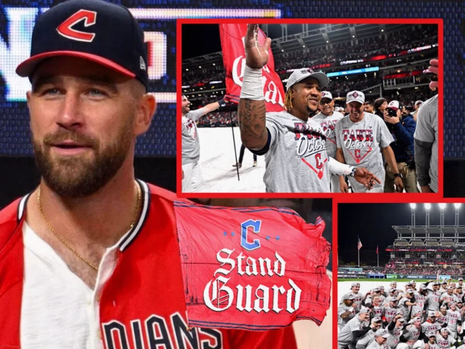 Kelce Celebrates Guardians’ ALDS-Clinch Win Over White Sox