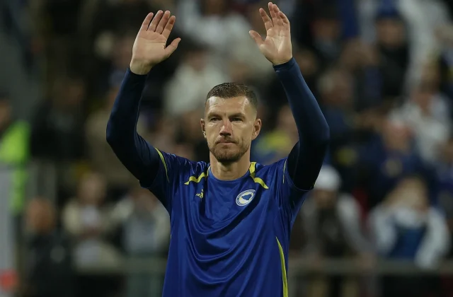 Edin Dzeko Bows Out for Bosnia After Sweden Draw