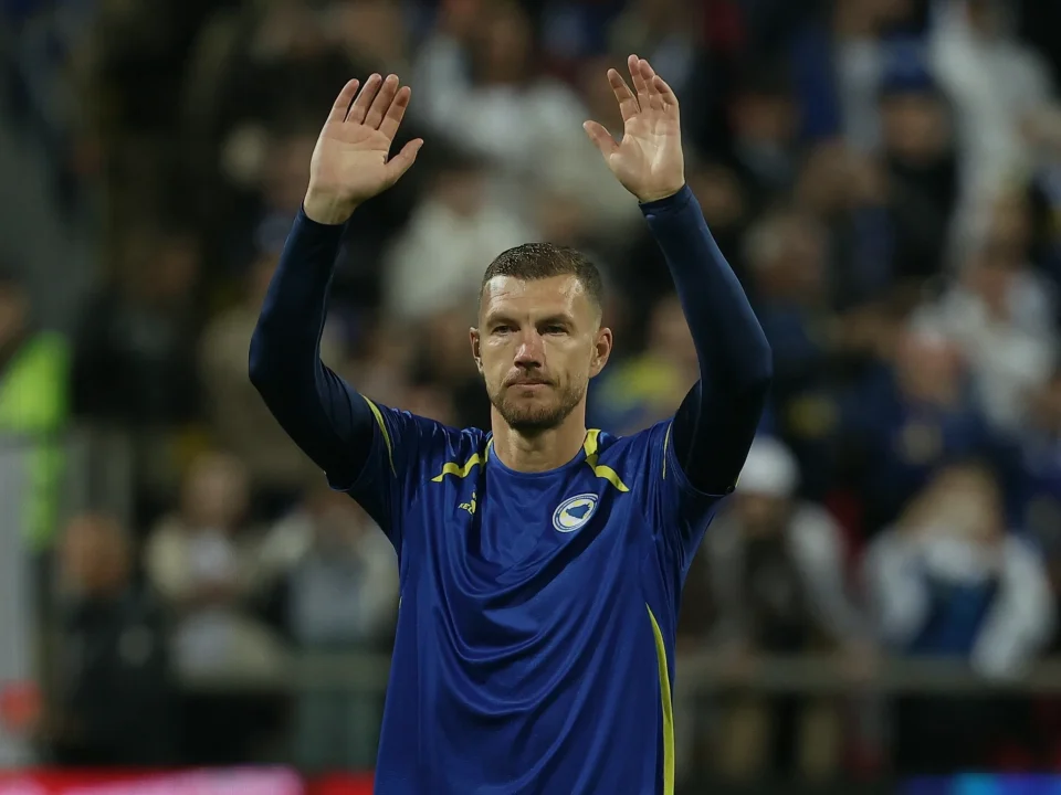 Edin Dzeko Bows Out for Bosnia After Sweden Draw