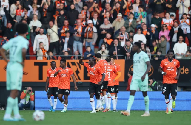Lorient Hand Filipe Luís First Monaco Defeat in Ligue 1
