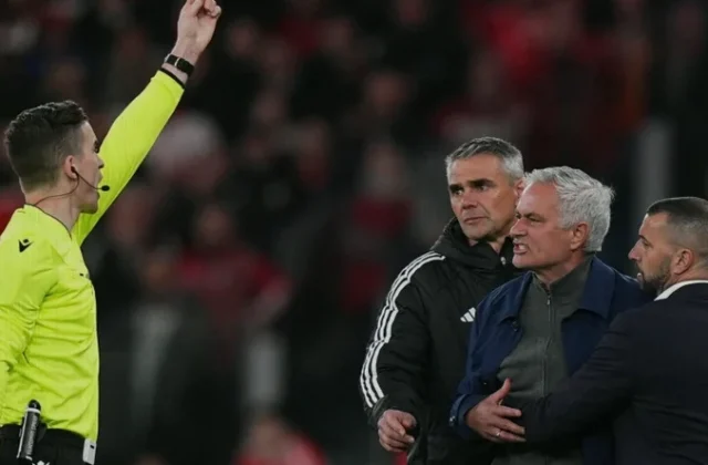 Mourinho’s Olimpico Return Rekindles Roma’s Anthony Taylor Anger