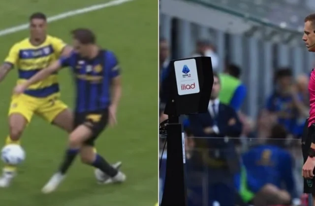 VAR Overturns Bonacina’s Missed Penalty Call in Inter-Parma