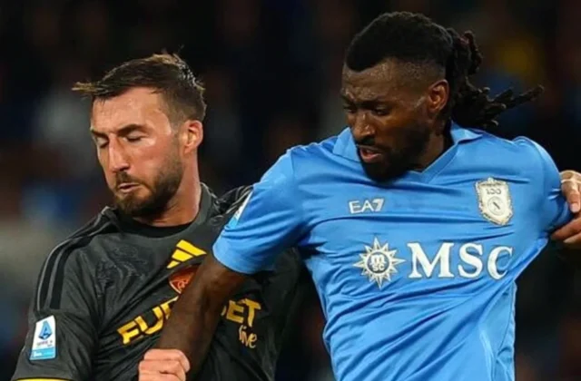 Napoli and Roma Draw 3-3 as Allegri Sees Red After Balerdi Equaliser