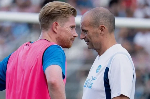 De Bruyne Defies Allegri’s Tactical Orders in Napoli’s Villarreal Loss