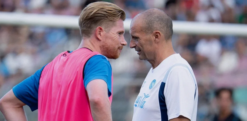 De Bruyne Defies Allegri’s Tactical Orders in Napoli’s Villarreal Loss