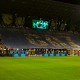 Al Nassr Fans Unveil Giant Cristiano Ronaldo Tifo in Riyadh
