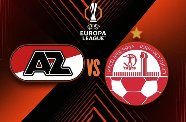 AZ Alkmaar vs Hapoel Be’er Sheva: Europa League Kick-off Time and TV Info
