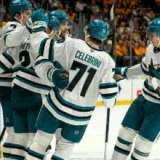 Celebrini scores lone shootout goal as Sharks edge Predators 3-2