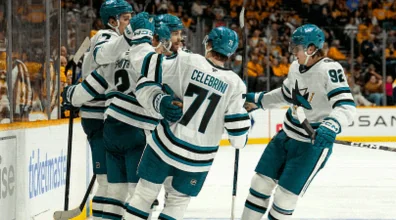Celebrini scores lone shootout goal as Sharks edge Predators 3-2