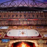 Jets-Canadiens Heritage Classic Turns Princess Auto Stadium Into a Canadian Cabin