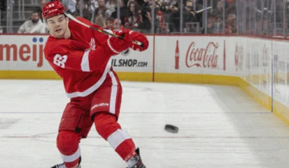 Alex DeBrincat Nears 300 Goals as Red Wings Host Flyers