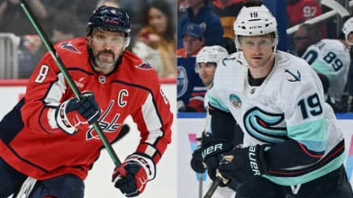 Ovechkin Eyes First Goal as Capitals Welcome Kraken