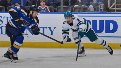 Will Smith May Step Up for Sharks Against Blues as Celebrini Sits