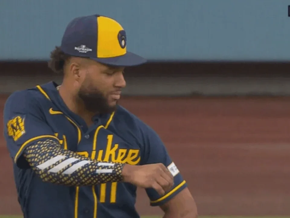 Jackson Chourio Battles Sun and Praying Mantis in NLCS Game 3