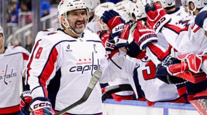 Ovechkin Set for 22nd NHL Opener as Capitals Face Hurricanes