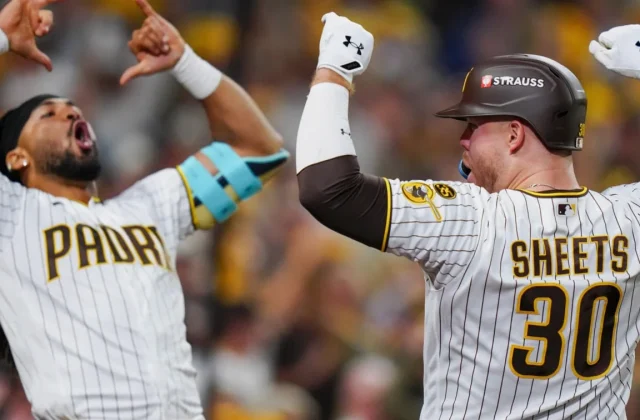 Gavin Sheets Powers Padres Past Cubs to Clinch Wild Card Sweep