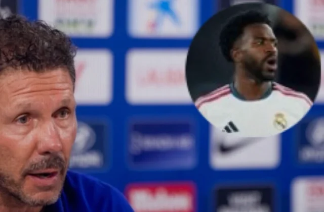 Simeone Gives Terse Take on Vinicius Jr Suspension Amid Real Madrid Fury