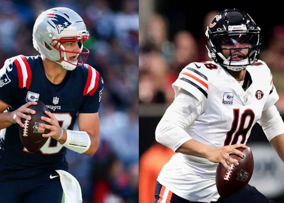 Drake Maye, Caleb Williams Set for Patriots-Bears Week 7 Showdown