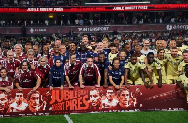 Robert Pirès Honoured by Metz in Star-Studded Jubilee Match