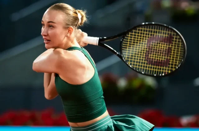 Anastasia Potapova Ends 2026 Season Following Shoulder Injury