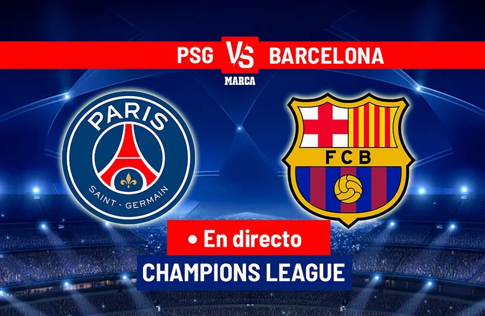 PSG Host Unbeaten Barcelona in Champions League Showdown