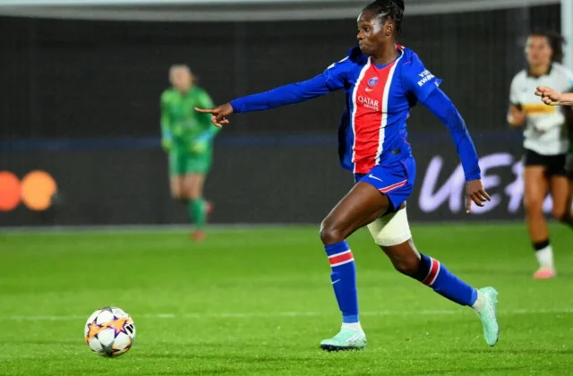 Naomie Feller Inspires PSG’s 5-0 Women’s Champions League Win