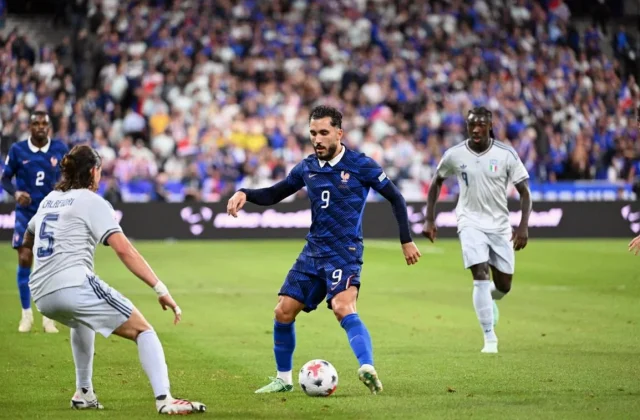 France and Italy Goalless at Half-Time in Nations League Clash