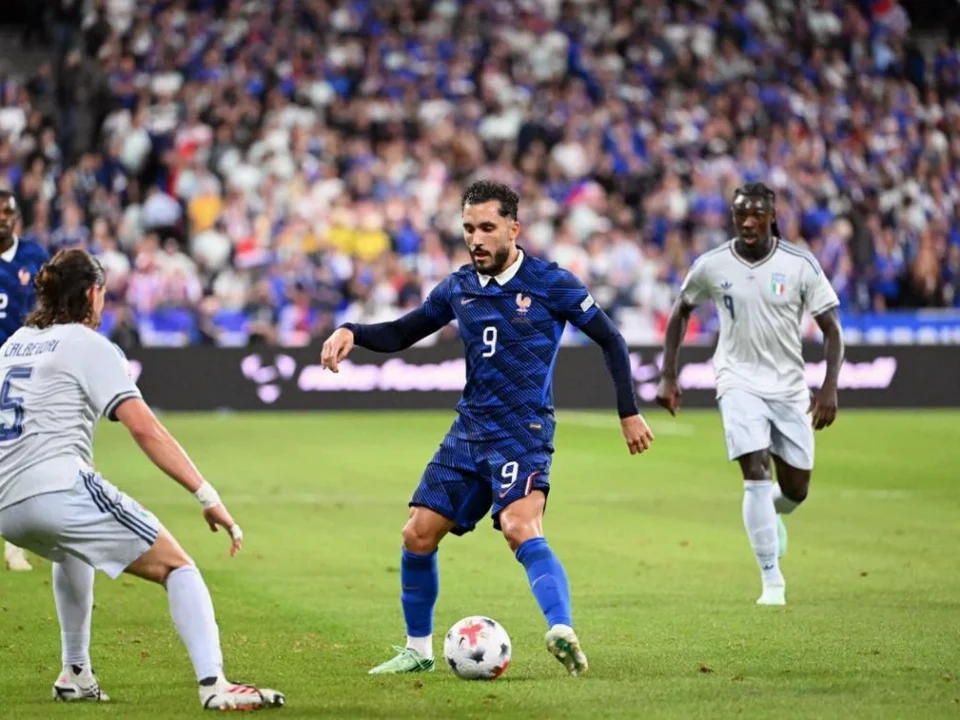 France and Italy Goalless at Half-Time in Nations League Clash
