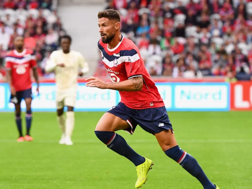 Olivier Giroud Battles Ankle Pain as Lille Farewell Season Nears