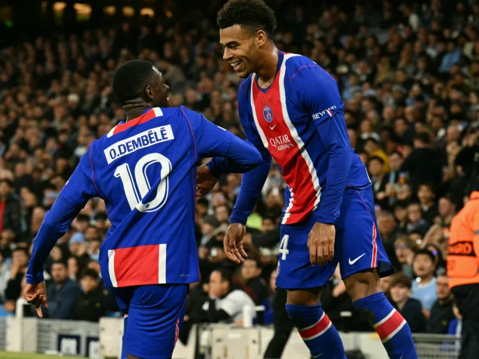 PSG Stun Manchester City 4-2 with Dembélé and Doué Masterclass