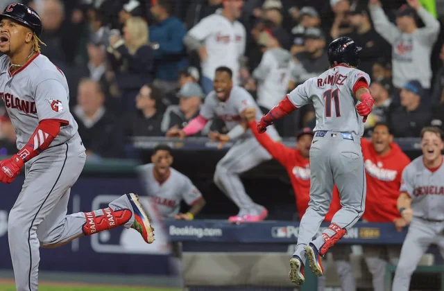 José Ramírez Powers Guardians Ahead With Game 4 ALDS Homer