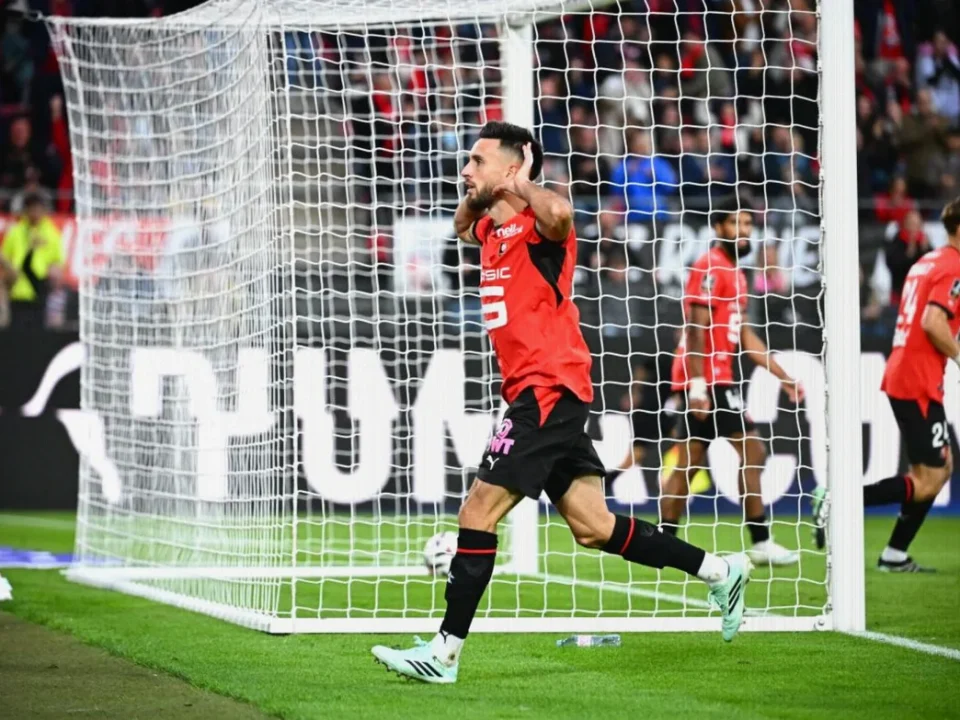Rennes Thrash Auxerre 4-1 to Climb into Ligue 1 Top Three