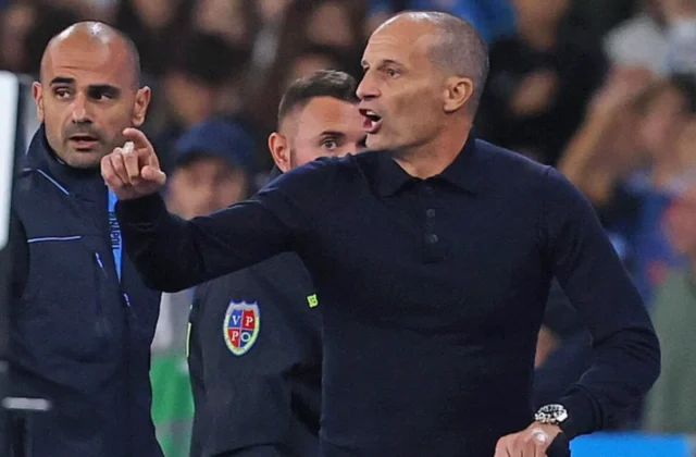 Allegri Rages After Napoli-Roma Draw Over Champions League Grievance