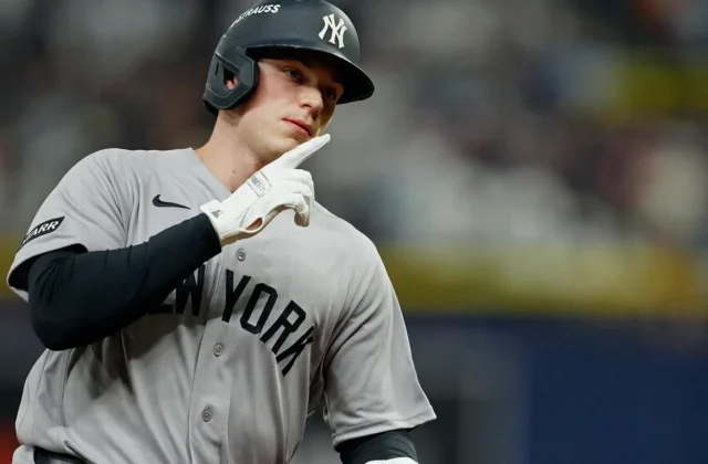 Ben Rice Homers Twice Again as Yankees Fall Into 2-0 ALDS Deficit