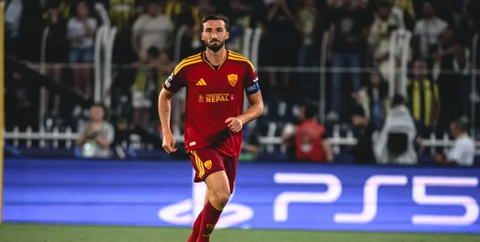 Roma Monitor Cristante’s Knee Issue Ahead of Como Trip