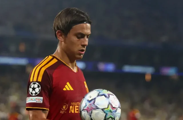 Roma Set for Two More Weeks Without Injured Paulo Dybala