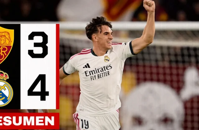Real Madrid Rally From 3-1 Down to Beat Roma 4-3