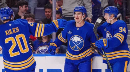 Ostlund Lifts Sabres Past Panthers as Dahlin Is Ruled Out for Montreal