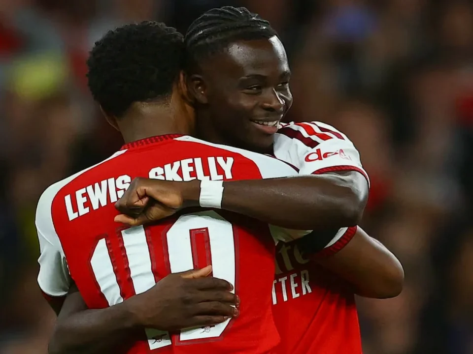 Arsenal Beat Davide Ancelotti’s Lille 3-0 in Champions League Tie